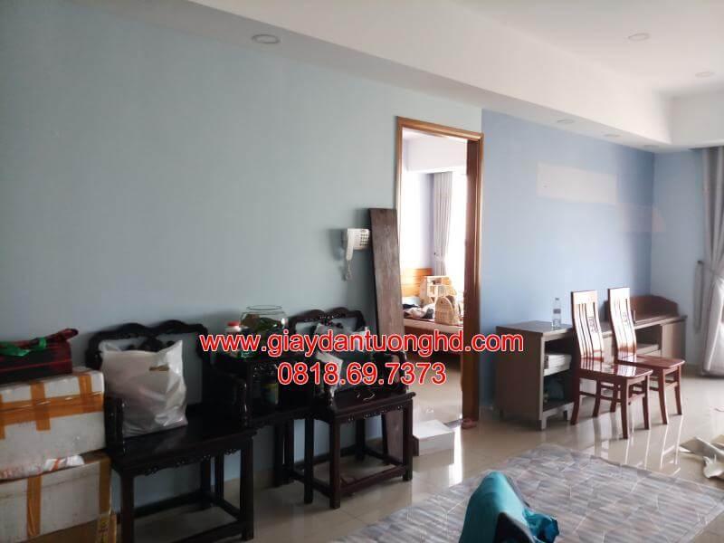 thi công giấy dán tường ở Quận 6