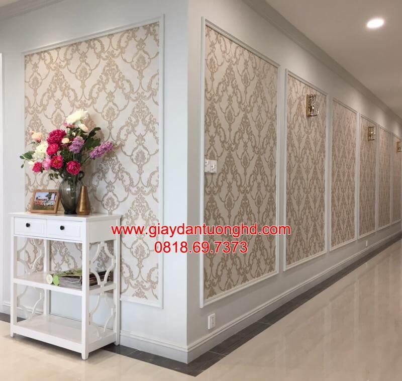 thi công giấy dán tường cao cấp cho Spa sang tọng ở Quận 10