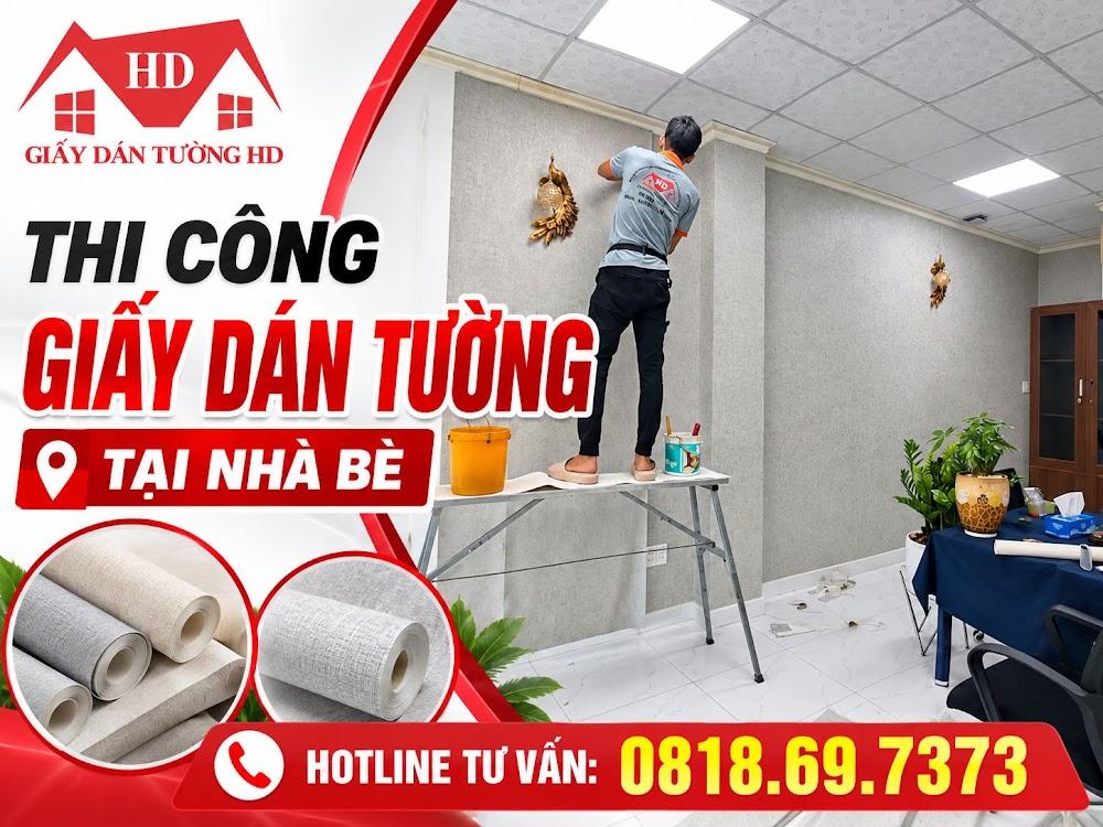 Thi Công Giấy Dán Tường tại Nhà Bè