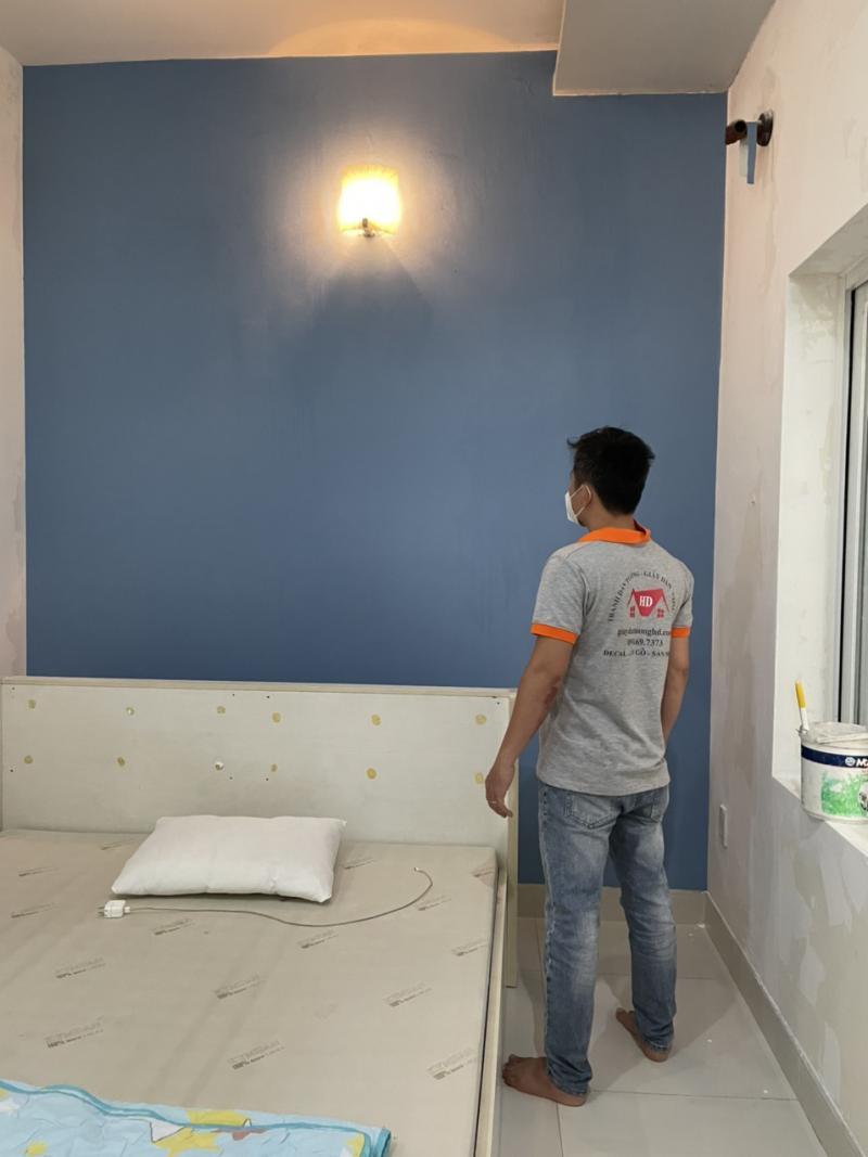 thi công giấy dán tường tại TPHCM