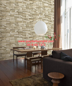 Giấy dán tường giả đá phòng ăn, bếp 85024-1