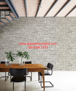 Giấy dán tường giả đá phòng ăn, bếp 85086-2