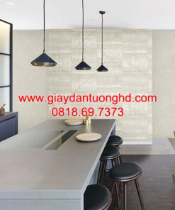 Giấy dán tường giả gỗ phòng ăn, bếp 85082-1