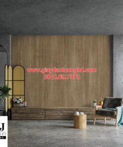 Giấy dán tường giả gỗ phòng khách 7946-2