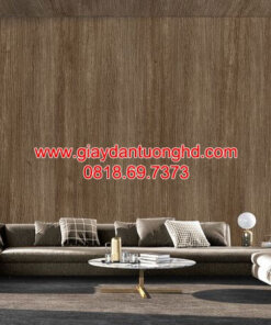 Giấy dán tường giả gỗ phòng khách 7954-4