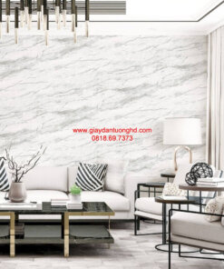Giấy dán tường phòng khách giả đá-891402