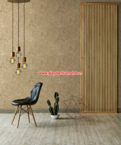 Giấy dán tường phòng khách giả gỗ 6105-4