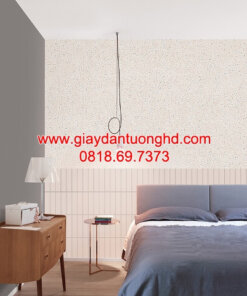 Giấy dán tường phòng ngủ giả đá 3023-2