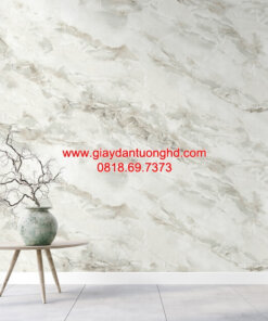 Giấy dán tường phòng ngủ giả đá 6807-2
