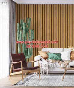Giấy dán tường sọc phòng khách 7835-3