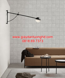 Giấy dán tường giả gạch phòng khách 3022-1