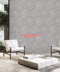 Giấy dán tường giả bê tông xi măng phòng khách 81274-3