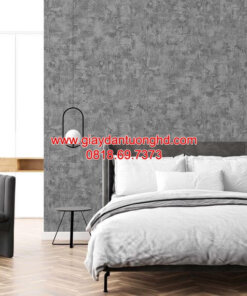 Giấy dán tường giả xi măng bê tông phòng ngủ 7836-3