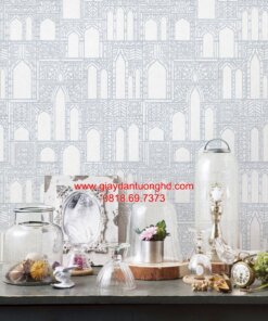 Giấy dán tường 3D phòng ăn, bếp đẹp