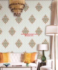 Giấy dán tường tân cổ điển phong cách châu Âu 6501-4