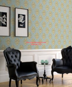 Giấy dán tường tân cổ điển phong cách châu Âu 81194-7
