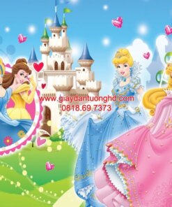 Tranh dán tường công chúa-WG_19