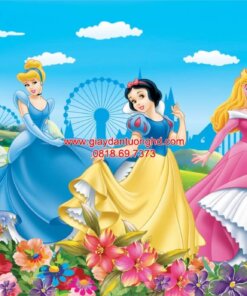 Tranh dán tường công chúa-WG_21