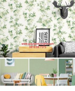 Giấy dán tường phòng khách hoa văn-014face