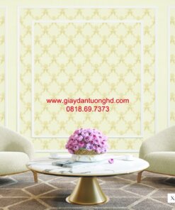 Giấy dán tường phòng khách hoa văn-3915-2