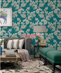 Giấy dán tường phòng khách hoa văn-99304