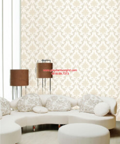 Giấy dán tường tân cổ điển phong cách châu Âu 6505-1