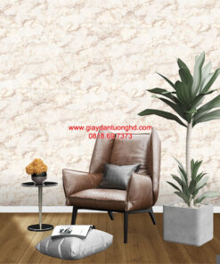 Giấy dán tường phòng khách giả đá-2662