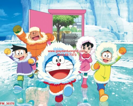 Tranh dán tường Doraemon cho bé-FM_30370 jpg