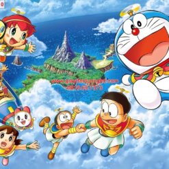 Tranh dán tường Doraemon cho bé-TV10410