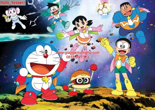 Tranh dán tường Doraemon cho bé-TGTV_TV10417 jpg
