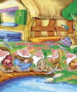 Tranh dán tường công chúa cho bé gái-FM_30366