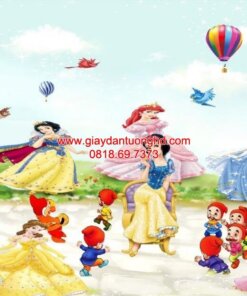Tranh dán tường công chúa-FM_30667