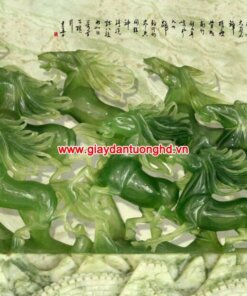 Tranh dán tường giả ngọc mã đáo thành công-62796