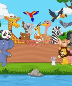Tranh dán tường hoạt hình cho bé-TGTV_TV3233