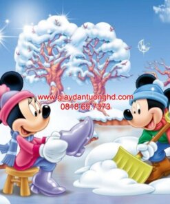 Tranh dán tường hoạt hình chuột Mickey cho bé-FM_30486 jpg
