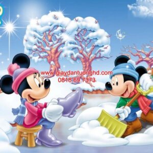Tranh dán tường hoạt hình chuột Mickey cho bé-FM_30486 jpg