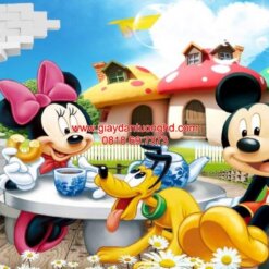 Tranh dán tường hoạt hình chuột Mickey cho bé-FM_30610