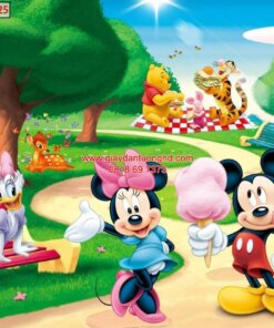 Tranh giấy dán tường hoạt hình cho bé-TGTV_TV2925