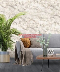 Giấy dán tường phòng khách giả đá-2660