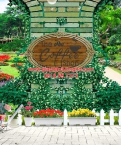 Tranh dán tường cafe trà sữa-FM_30352