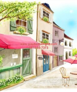 Tranh dán tường cafe trà sữa-TGTV_FM0314