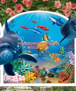 Tranh dán tường cửa sổ-H60284